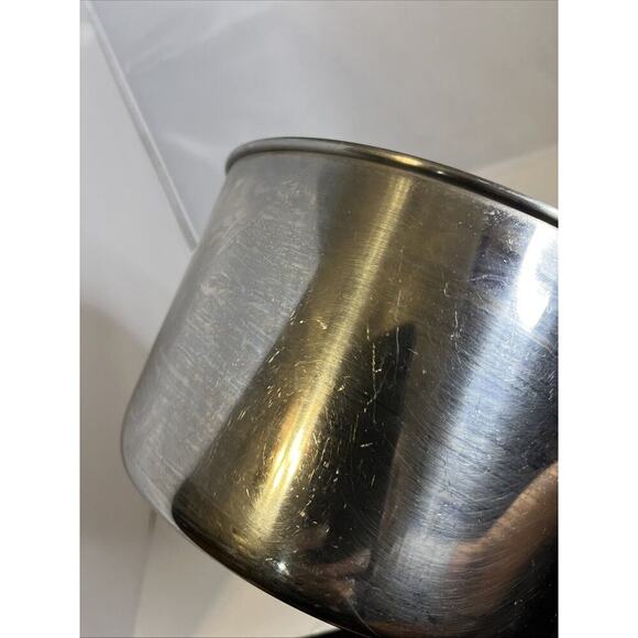 Revere Ware 3 Quart Sauce Pan Clinton IL w/ Lid Bottom Stainless - Picture 7 of 10